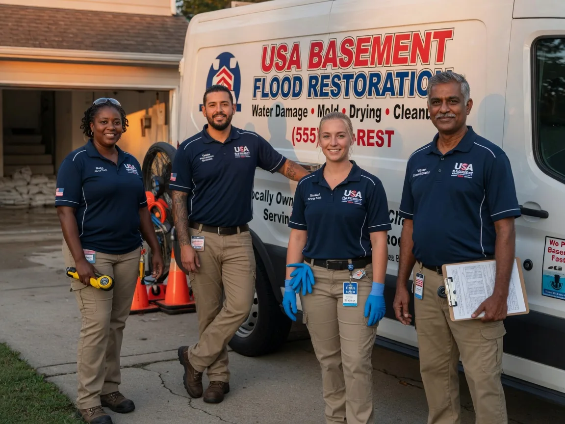 Basement Flood Cleanup company in Fayetteville, TX