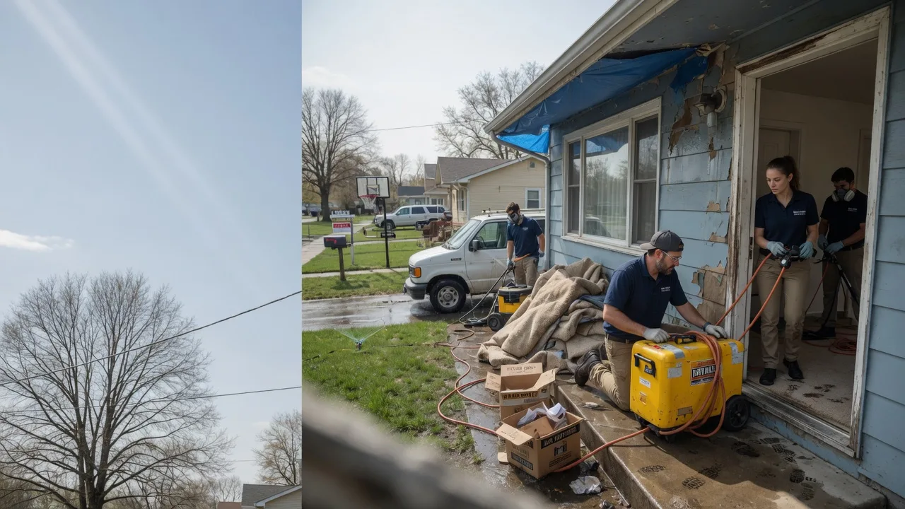 Basement Flood Cleanup in Fayetteville, TX near me